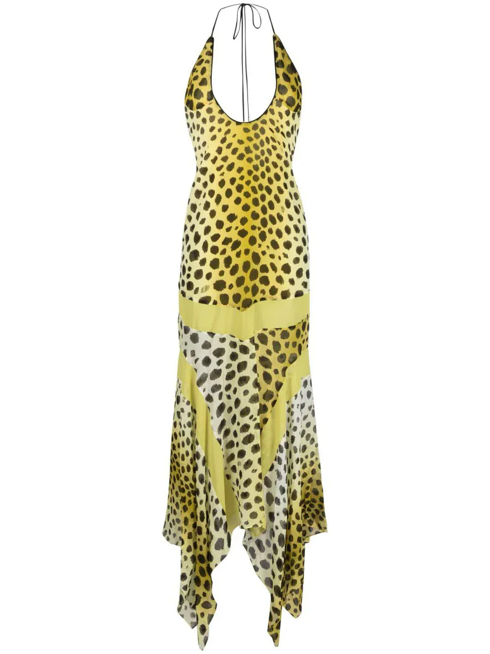 HALTER MIDI DRESS