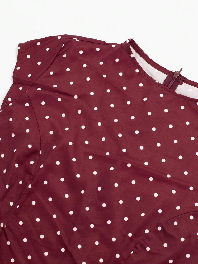 Red Polka Dot Dress