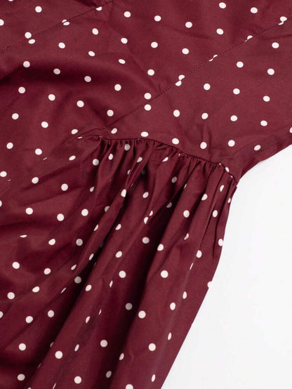 Red Polka Dot Dress