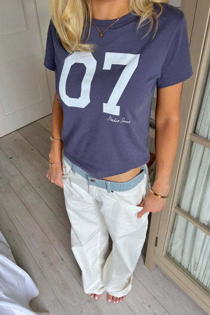 WHITE WIDE-LEG JEANS