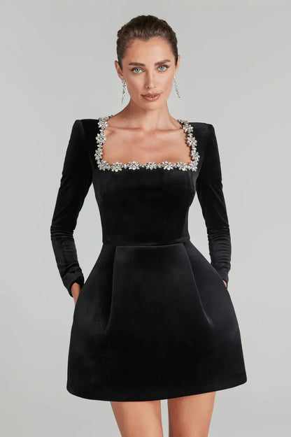 VELVET DRESS