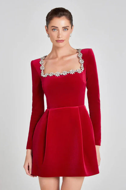 VELVET DRESS