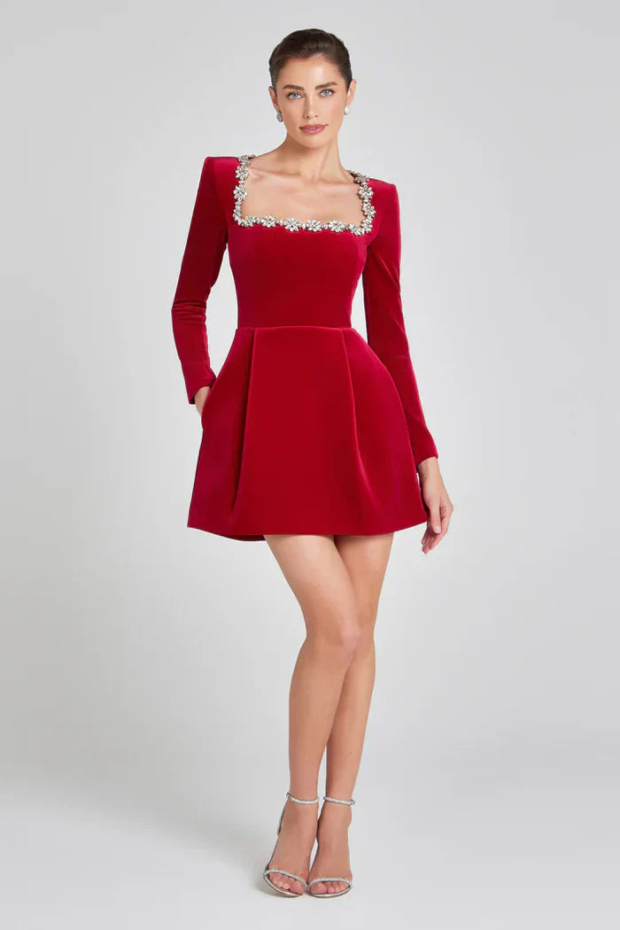 VELVET DRESS