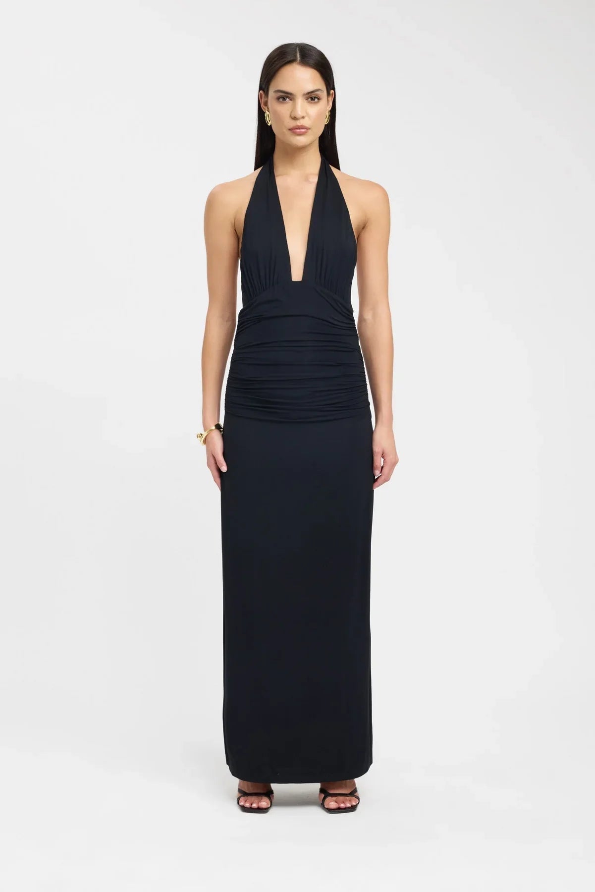 HALTER NECK MAXI DRESS
