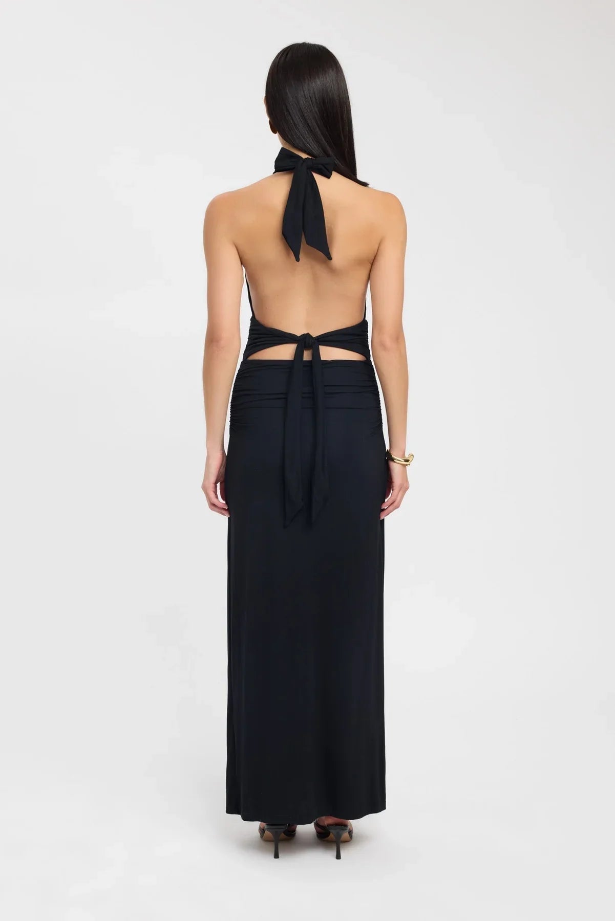 HALTER NECK MAXI DRESS