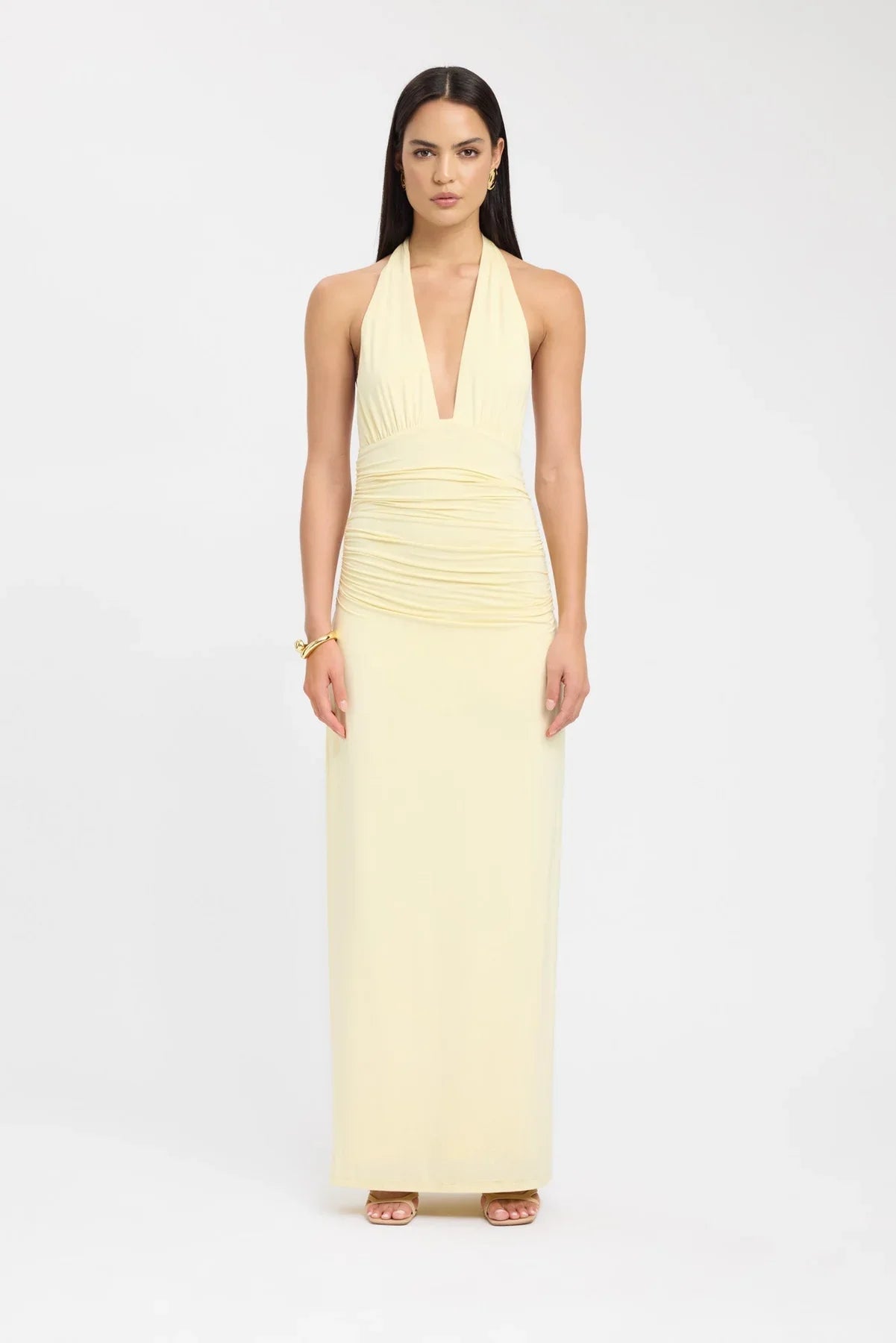 HALTER NECK MAXI DRESS