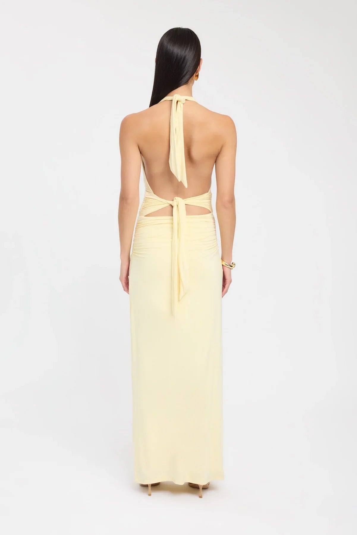 HALTER NECK MAXI DRESS