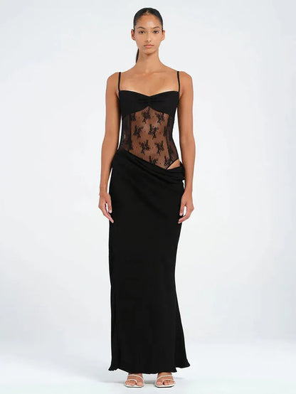 BLACK ENVY MAXI DRESS