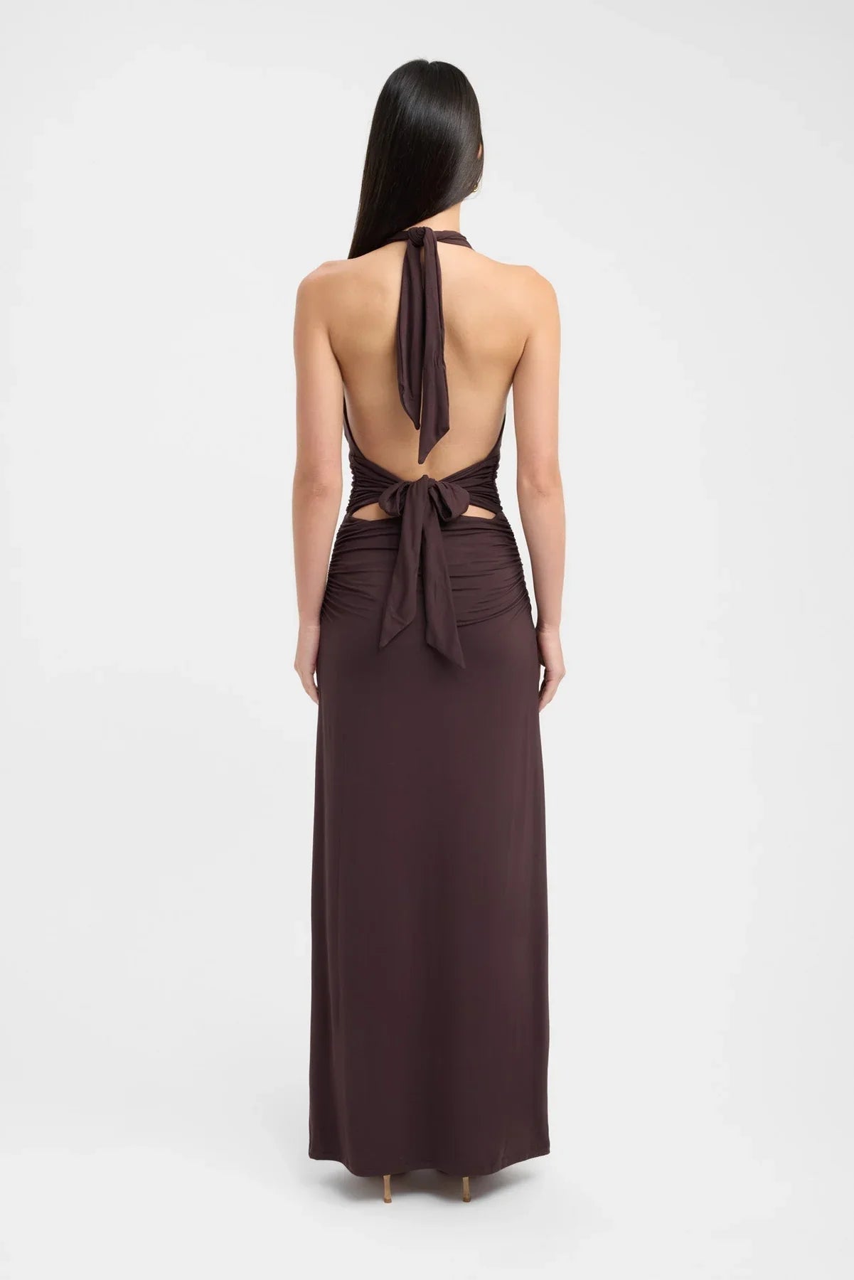 HALTER NECK MAXI DRESS
