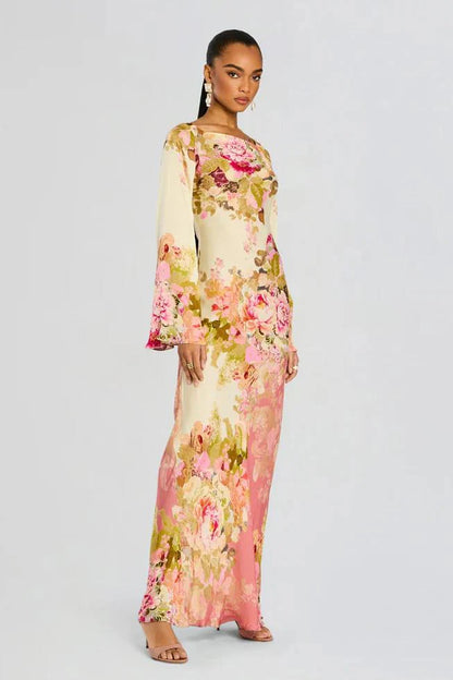 FLORAL ELEGANCE DRESS