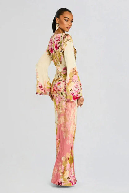 FLORAL ELEGANCE DRESS