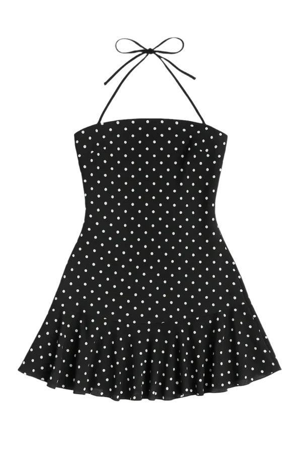 DOTTED DARLING DRESS