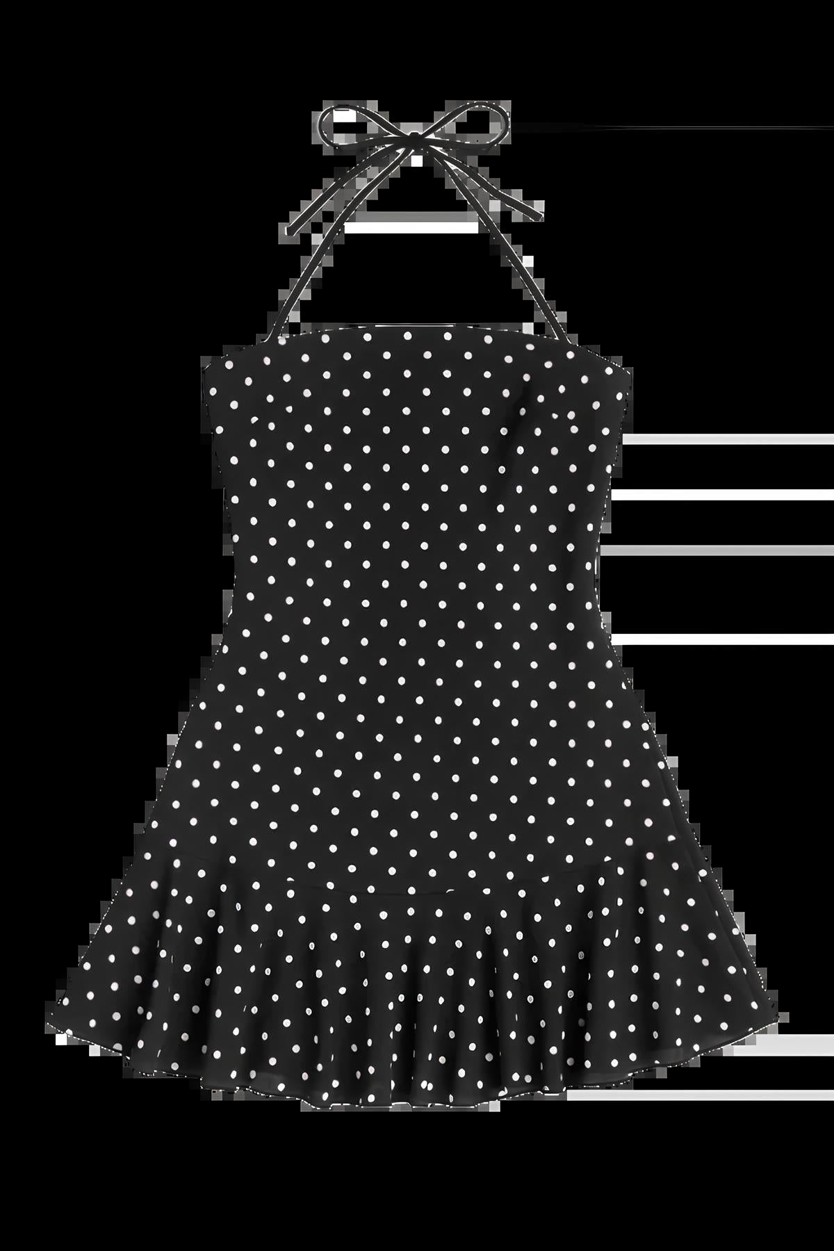 DOTTED DARLING DRESS