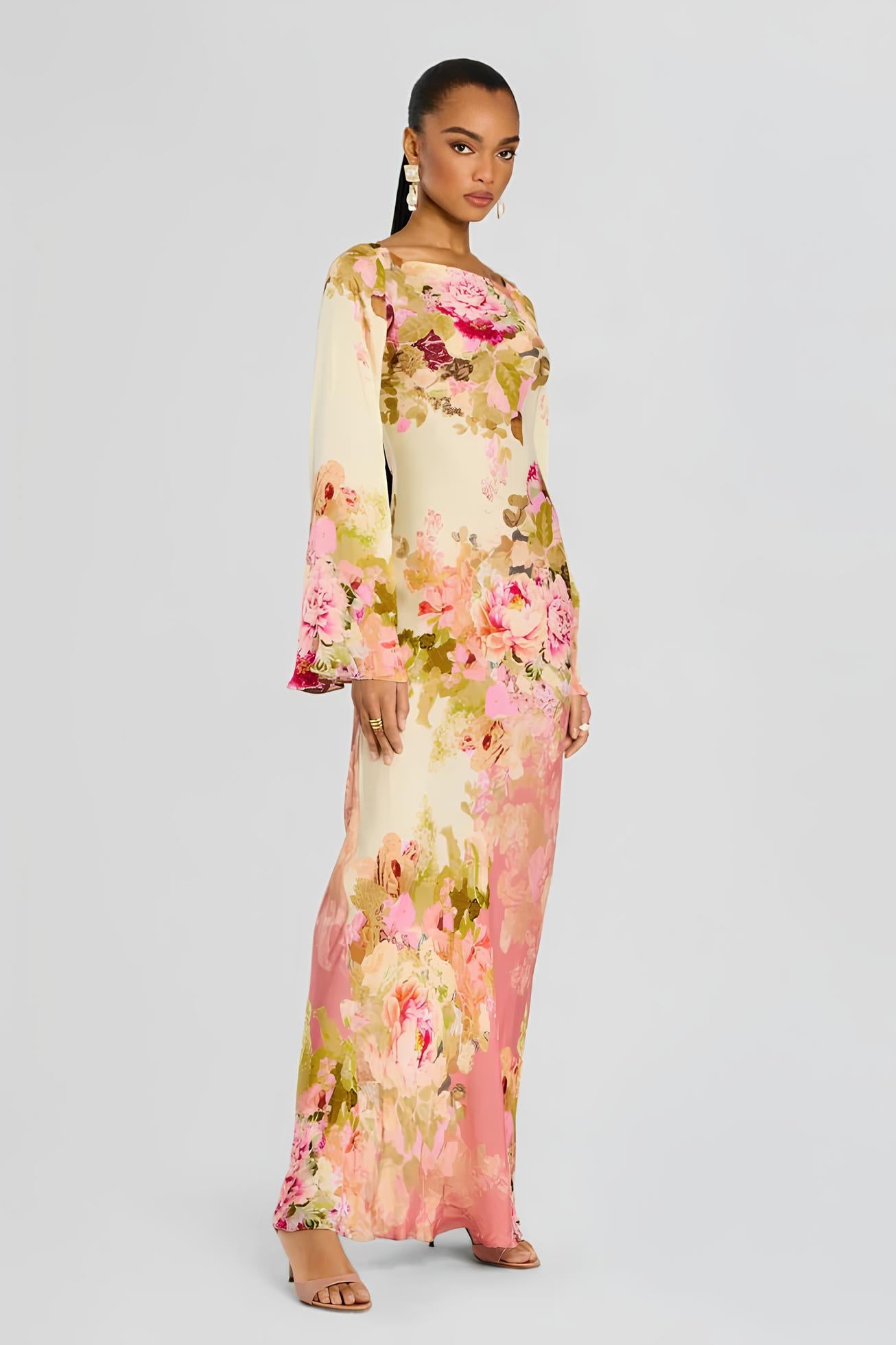 FLORAL ELEGANCE DRESS