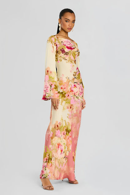 FLORAL ELEGANCE DRESS