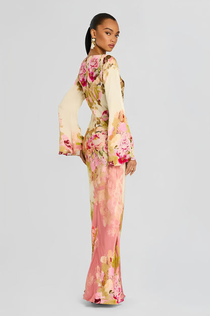 FLORAL ELEGANCE DRESS