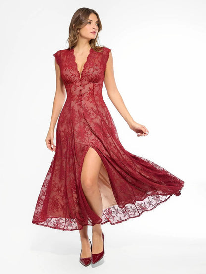 Carmineya Dress