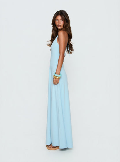 LANGUID HALTER DRESS