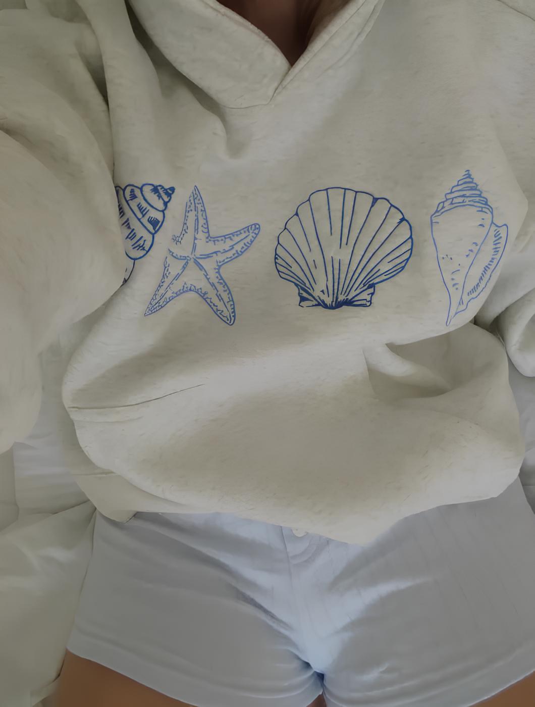 SEASHELL SERENITY HOODIE
