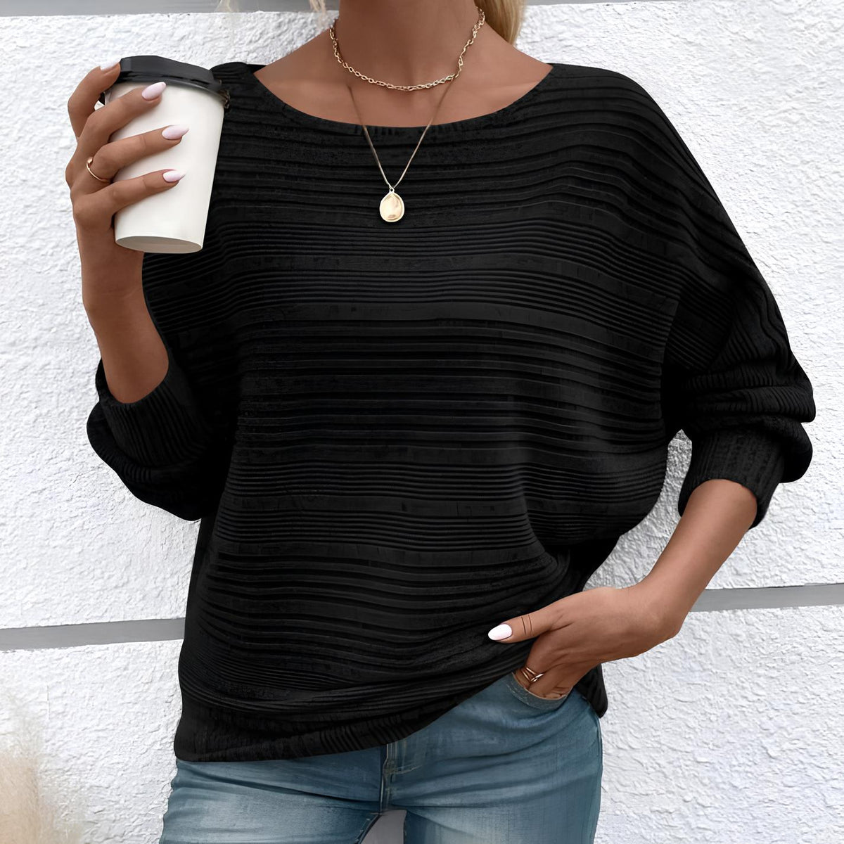 SOFT LINES SWEATER